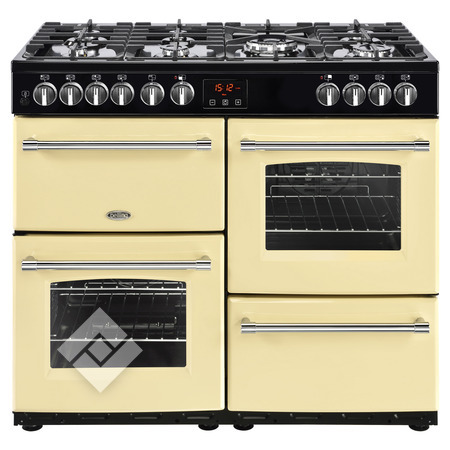BELLING Cuisinière mixte FARMHOUSE 100 DFT CREAM BELLING Cuisinière mixte FARMHOUSE 100 DFT CREAM