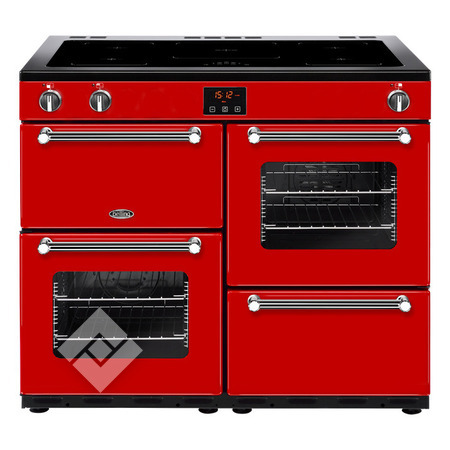 BELLING Elektrisch, vitrokeramisch of inductiefornuis KENSINGTON 100 EI RED BELLING Elektrisch, vitrokeramisch of inductiefornuis KENSINGTON 100 EI RED