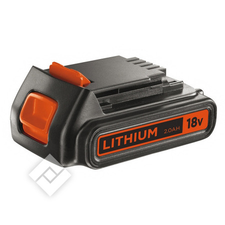 BLACK + DECKER Battery 18V 2.0 Ah BLACK + DECKER Battery 18V 2.0 Ah