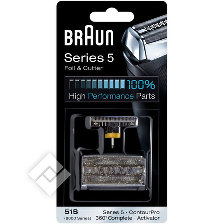 BRAUN SERIES 5 FOIL&CUTTER 51S BRAUN SERIES 5 FOIL&CUTTER 51S