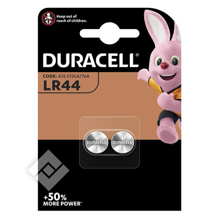 DURACELL PLUS 50% V13GA LR44 X2