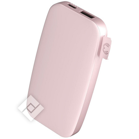 FRESH 'N REBEL Powerbank, chargeur portable, batterie externe, batterie de secours 6000 Fast Charging Pink FRESH 'N REBEL Powerbank, chargeur portable, batterie externe, batterie de secours 6000 Fast Charging Pink