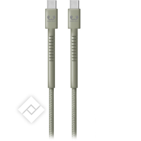FRESH 'N REBEL USB-C - USB-C 2M DRIED GREEN FRESH 'N REBEL USB-C - USB-C 2M DRIED GREEN