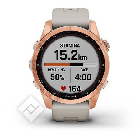 GARMIN Smartwatch, activity tracker of sporthorloge Fenix 7S Solar Rose Gold GARMIN Smartwatch, activity tracker of sporthorloge Fenix 7S Solar Rose Gold