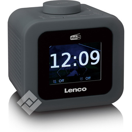 LENCO Réveil, radioréveil ou réveil lumière / wake-up light CR-620GRY LENCO Réveil, radioréveil ou réveil lumière / wake-up light CR-620GRY