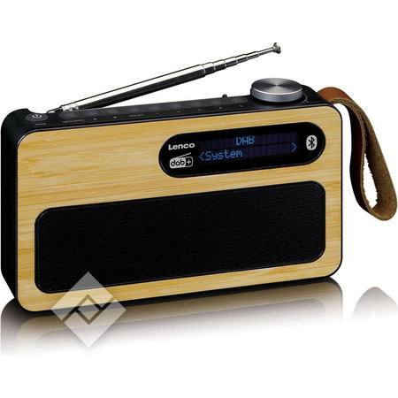 LENCO FM- / DAB-radio PDR-040BK LENCO FM- / DAB-radio PDR-040BK