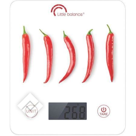 LITTLE BALANCE Keukenweegschaal 8116 HAPPY PIMENTS LITTLE BALANCE Keukenweegschaal 8116 HAPPY PIMENTS