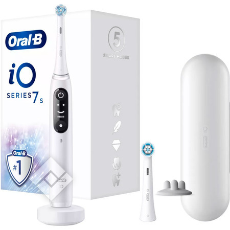 ORAL-B Brosse à dents électrique IO7S WHITE ALABASTER ORAL-B Brosse à dents électrique IO7S WHITE ALABASTER