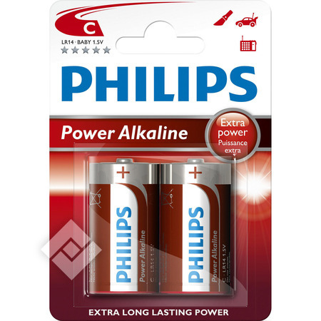 PHILIPS POWER C LR14 X2