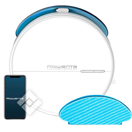 ROWENTA Nettoyeur/aspirateur robot RR7427WH SERIE 60 ROWENTA Nettoyeur/aspirateur robot RR7427WH SERIE 60