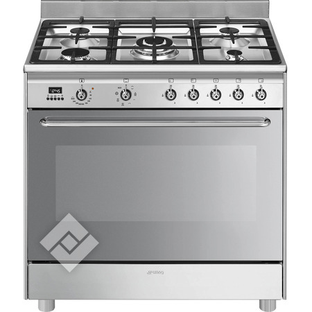 SMEG Cuisinière mixte CG90X2 SMEG Cuisinière mixte CG90X2
