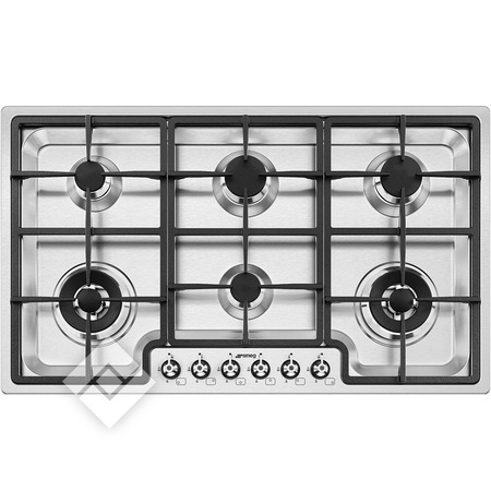 SMEG Gaskookplaat PGF 96 SMEG Gaskookplaat PGF 96