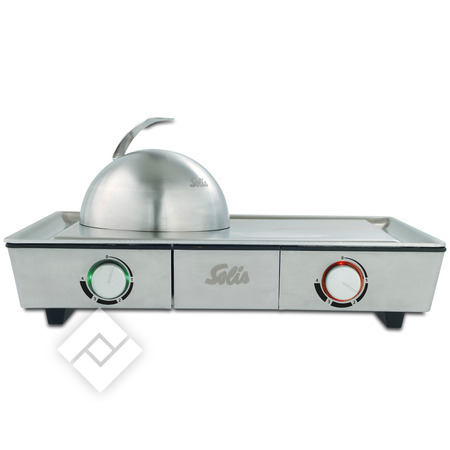 SOLIS Grill ou plancha électrique TEPPANYAKI HOME 795 SOLIS Grill ou plancha électrique TEPPANYAKI HOME 795