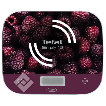 TEFAL Balance alimentaire, balance de précision BC8000 SIMPLY FRAMBOISE TEFAL Balance alimentaire, balance de précision BC8000 SIMPLY FRAMBOISE
