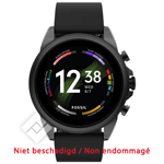 FOSSIL GEN6 BLK SILICON FTW4061