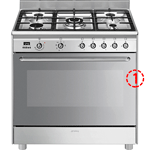 SMEG CG90X2