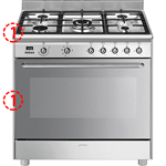 SMEG CG90X2