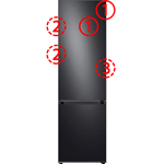 SAMSUNG BESPOKE RB38C7B6AB1/EF