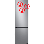 SAMSUNG RB38C7B5BS9/EF