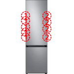 SAMSUNG RB38C7B5BS9/EF