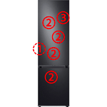 SAMSUNG BESPOKE RB38C7B6AB1/EF