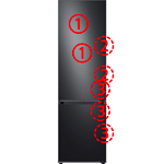 SAMSUNG BESPOKE RB38C7B6AB1/EF