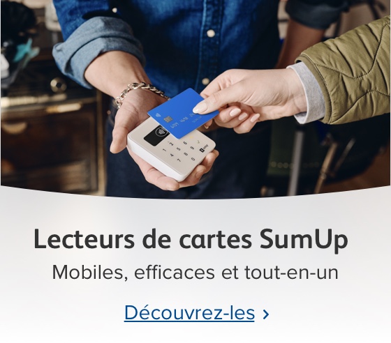 Terminaux de paiement SumUp : mobiles, efficaces et tout-en-un