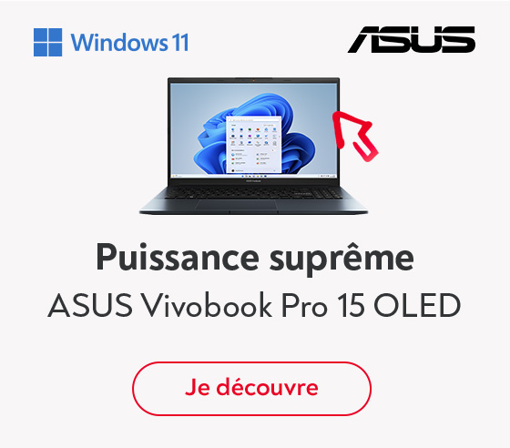 ASUS Vivobook Pro 15 OLED : puissance suprême