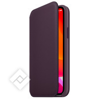 APPLE IPHONE 11 PRO LEATHER FOLIO AUBERGINE