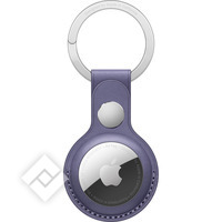 APPLE AIRTAG LEATHER KEY RING - WISTERIA