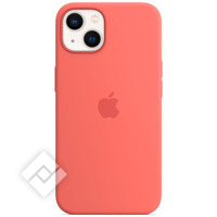 APPLE IPHONE 13 SILICONE CASE MAGSAFE – PINK POMELO