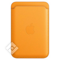 APPLE IPHONE LEATHER WALLET WITH MAGSAFE - CALIFORNIA POPPY