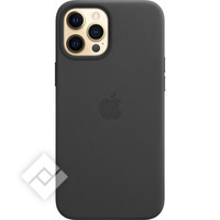 APPLE IPHONE 12 PRO MAX LEATHER CASE WITH MAGSAFE BLACK