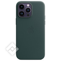 APPLE IPH14PROMAX LEATHER GREEN