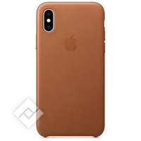 APPLE LEATHER CASE BROWN XS