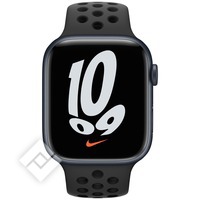 APPLE WATCH NIKE SERIES 7 GPS 45MM MIDNIGHT ALU CASE WITH ANTHRACITE/BLACK NIKE SPORT SPORT BAND REGULAR