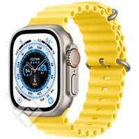 APPLE WATCH ULTRA GPS + CELLULAR, 49MM TITANIUM CASE WITH YELLOW OCEAN - MEDIUM