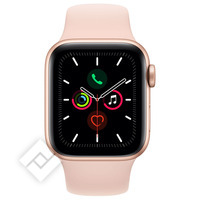 APPLE WATCH SERIES 5 GPS, 40MM GOLD ALUMINIUM CASE WITH PINK SAND SPORT BAND
