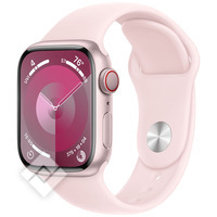 APPLE  WATCH SERIES9 GPS + CELLULAR 41MM PINK ALUMINIUM CASE WITH LIGHT PINK SPORT BAND - S/M