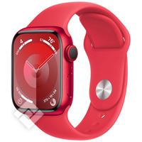 APPLE  WATCH SERIES 9 GPS 41MM (PRODUCT)RED ALUMINIUM CASE WITH (PRODUCT)RED SPORT BAND - M/L