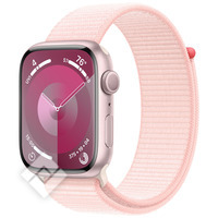APPLE  Watch Series 9 GPS 45mm Pink Aluminium Case with Light Pink Sport Loop