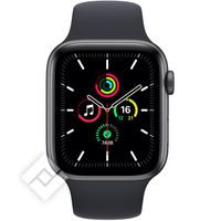 APPLE WATCH SE (2021) GPS 44MM SPACE GREY ALU, BLACK SPORT BAND (MKQ63NF/A)