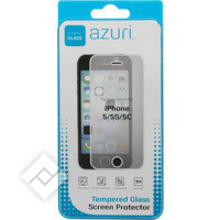 AZURI TEMPERD GLASS TRANSPARENT IPHONE 5/5S/SE 