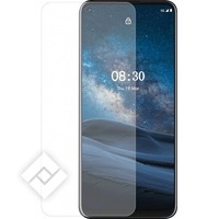 AZURI TEMPERED GLASS FLAT RINOX ARMOR - TRANSPARANT - VOOR NOKIA 8.3