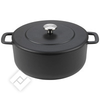 COMBEKK SOUS-CHEF DUTCH OVEN 24 CM ZWART