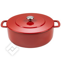 COMBEKK COCOTTE SOUS CHEF 28 CM ROUGE