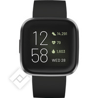 FITBIT VERSA 2 BLACK/CARBON ALUMINIUM