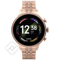FOSSIL GENERATION 6 ROSE GOLD STAINLESS STEEL FTW6077
