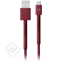 FRESH N REBEL MICRO USB 1.5M RUBY RED