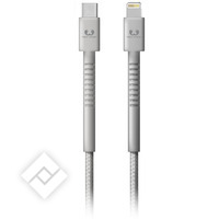 FRESH N REBEL USB-C-LIGHTNING 1.5M GREY